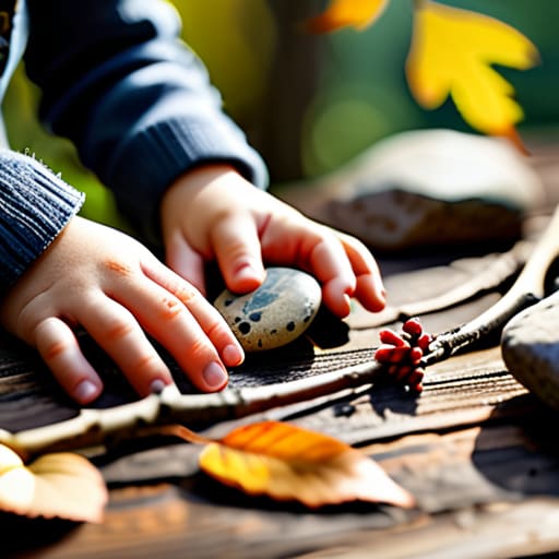 Nature's Tiny Masterpieces: collected outdoor treasures.