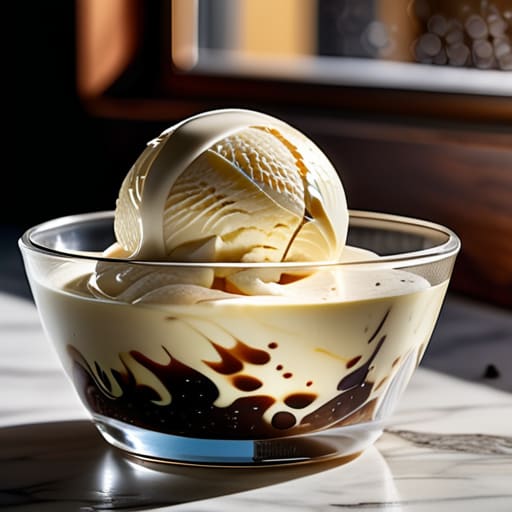 The Five-Minute Affogato Ritual with espresso.