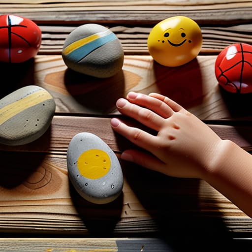 The Magic of Storytelling Stones for kids.