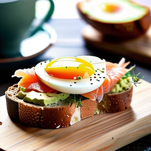 Avocado Toast with a Protein Punch.