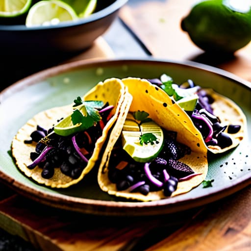 The Five-Minute Black Bean Tacos recipe.