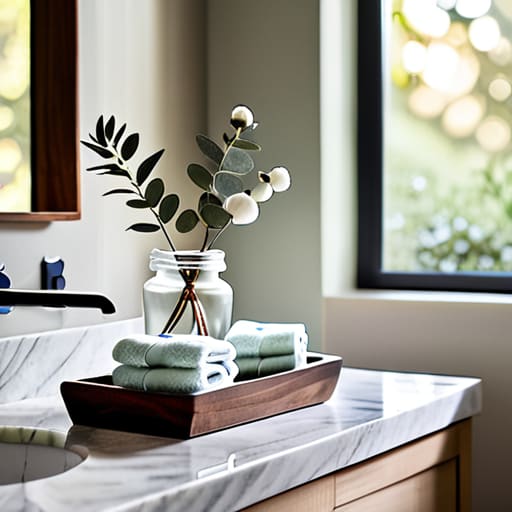 Bathroom organization ideas for a calm morning.
