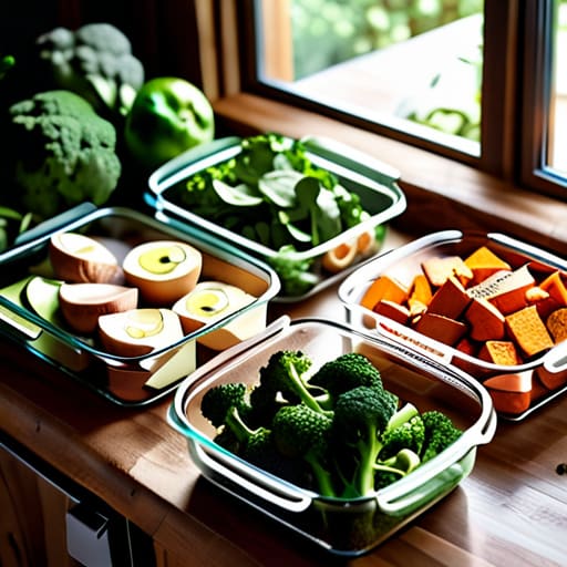 Healthy meal prep ideas for the week.