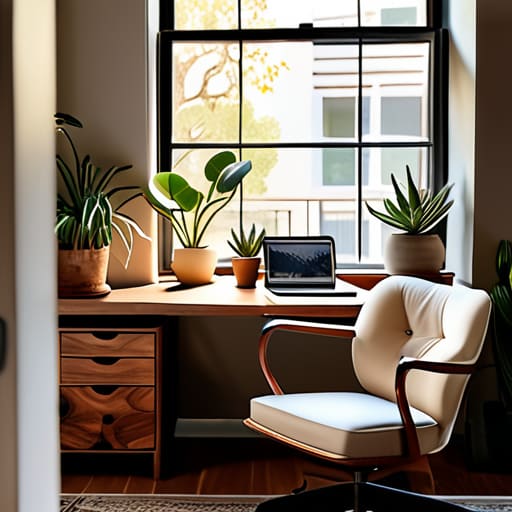 Inspiring home office setup ideas for productivity.