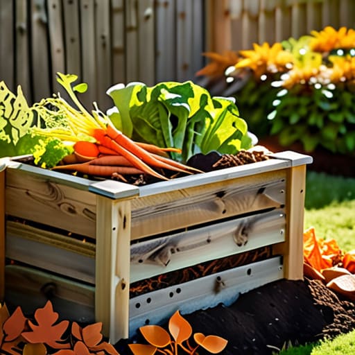Guide on how to make a compost bin.