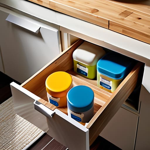 Tips on how to organize under the sink.