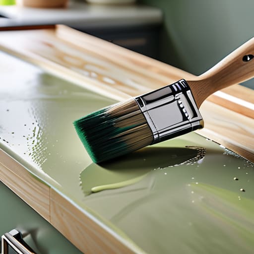 How to paint kitchen cabinets tutorial.