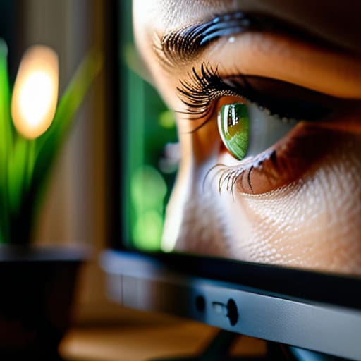 Tips on how to reduce eye strain from screens.