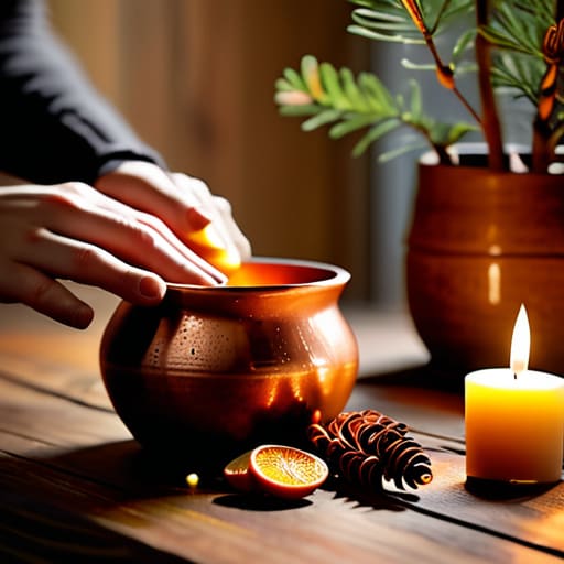 Hand-Poured Seasonal Soy Candles for relaxation.