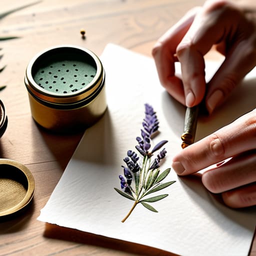 Hand-stamped stationery sets for personal connection.