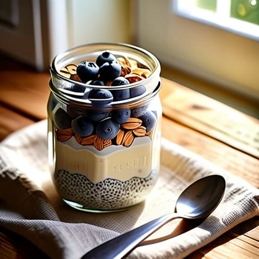 Preparing The Overnight Oats Ritual for breakfast.