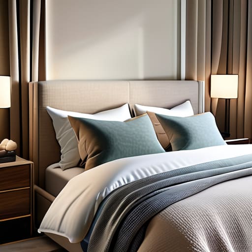 The softness of upholstered panels in bedrooms.