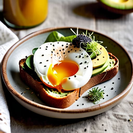 Savory Avocado Toast with a Protein Kick