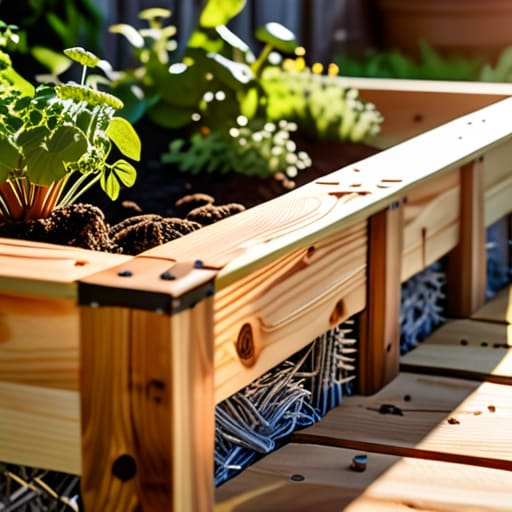How to build a raised garden bed.