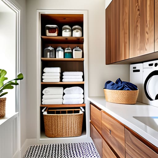 Smart laundry room organization ideas.