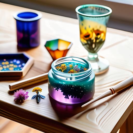 Simple guide to resin crafts for beginners.